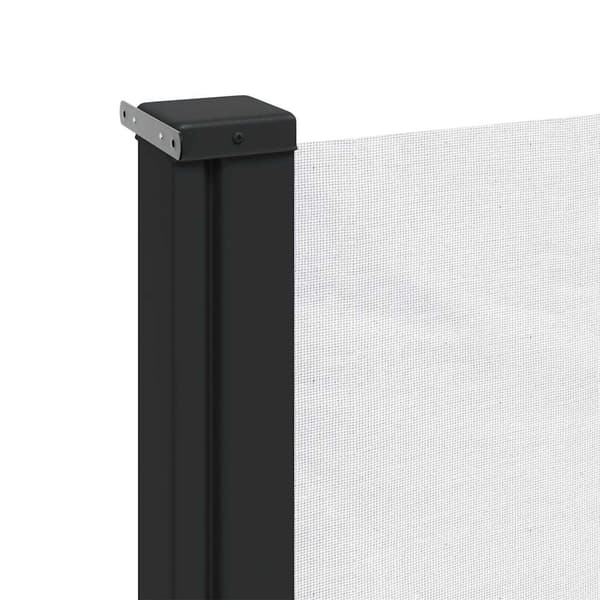 vidaXL Indragbar sidomarkis vit 180x300 cm Vit