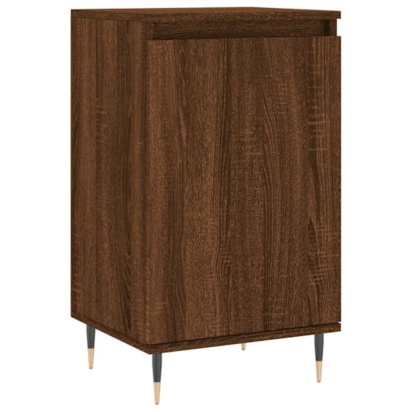 vidaXL Byråer 2 st brun ek 40x35x70 cm konstruerat trä Brun