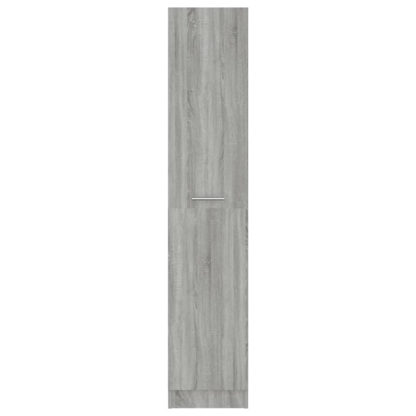 vidaXL Apoteksskåp grå sonoma 30x42,5x150 cm konstruerat trä grå