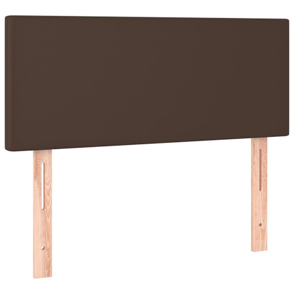 vidaXL Sänggavel brun 90x5x78/88 cm konstläder Brun