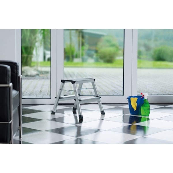 Hailo Hopfällbar trappstege L90 Step-ke 2x2 steg 40 cm 4442-701