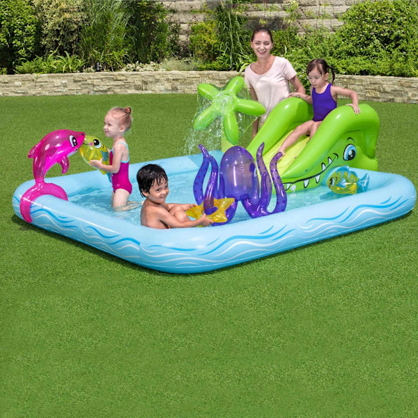 Bestway Lekcenter 239x206x86 cm Flerfärgsdesign