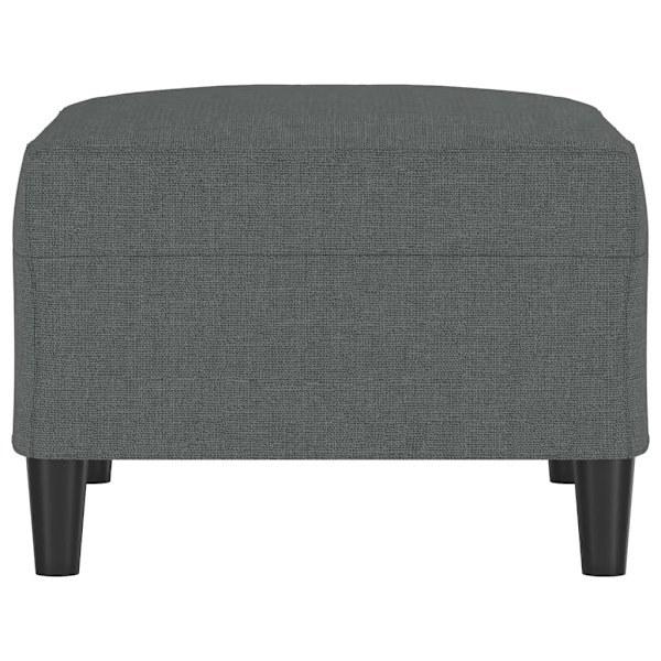 vidaXL Fotpall mörkgrå 70x55x41 cm tyg Grå