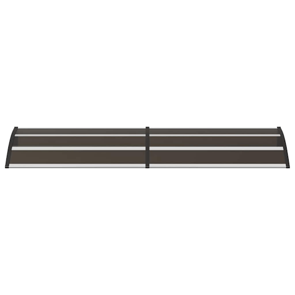 vidaXL Entrétak svart 240x75 cm PC Svart
