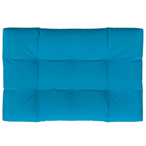 vidaXL Palldyna blå 120x80x12 cm tyg Blå