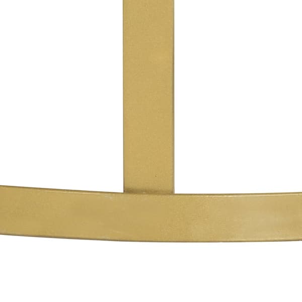 vidaXL Soffbord 2 st marmor mässing och vit Guld