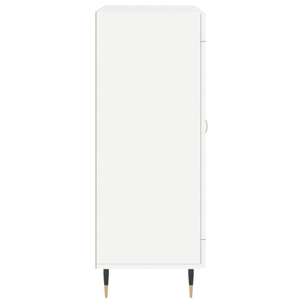 vidaXL Skåp vit 69,5x34x90 cm konstruerat trä Vit