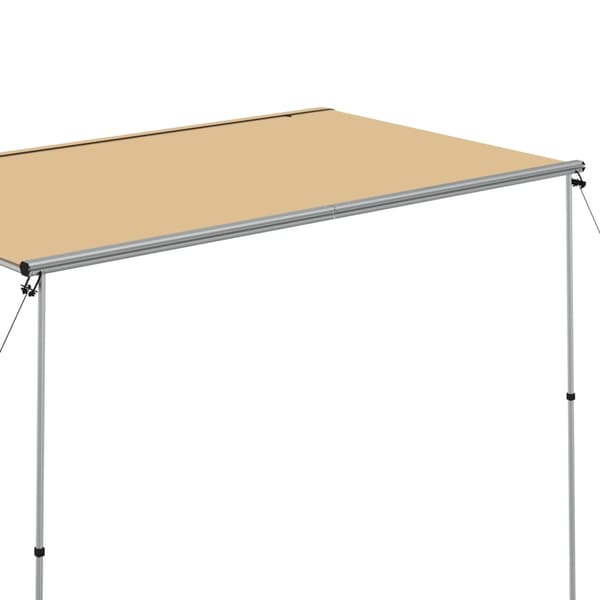 vidaXL Husvagnsmarkis 3x2x2,15 m beige Beige