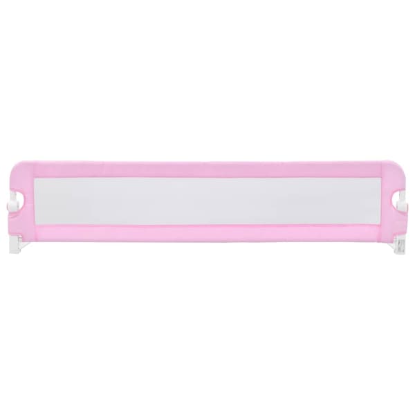 vidaXL Sängskena för barn rosa 180x42 cm polyester Rosa