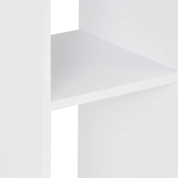 vidaXL Barbord vit 60x60x110 cm Vit