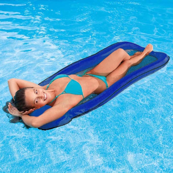Intex Flytande solsäng med nätbotten 58836NP multifärg