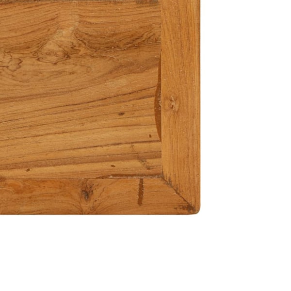 vidaXL Barbord massiv återvunnen teak 150x70x106 cm Brun