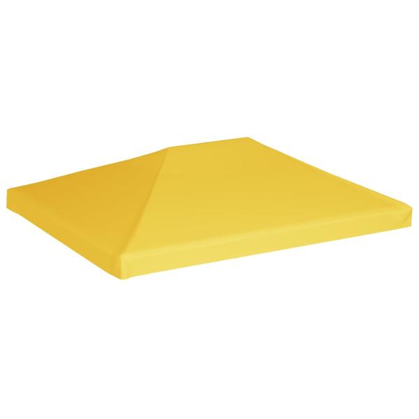 vidaXL Paviljongtak 270 g/m² 4x3 m gul Gul
