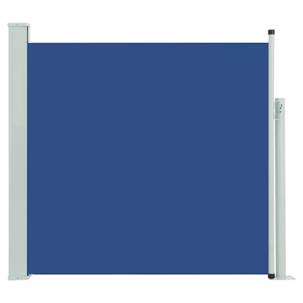 vidaXL Infällbar sidomarkis 170x300 cm blå Blå