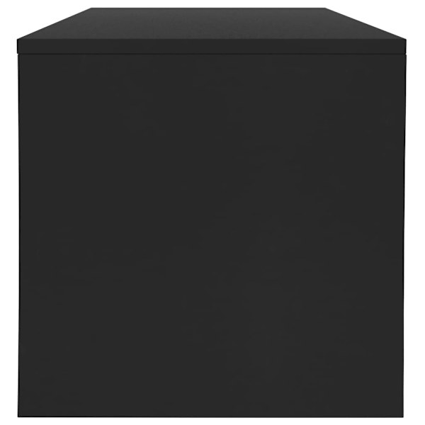 vidaXL Soffbord svart 100x40x40 cm konstruerat trä Svart