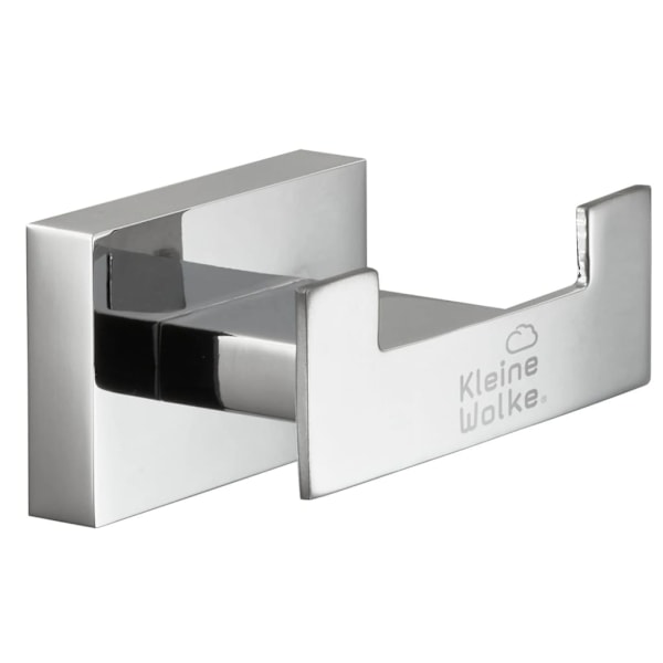 Kleine Wolke Väggkrok Meo silver Silver