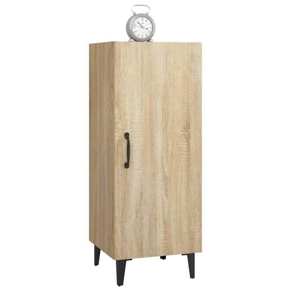 vidaXL Skåp sonoma-ek 34,5x34x90 cm konstruerat trä Brun
