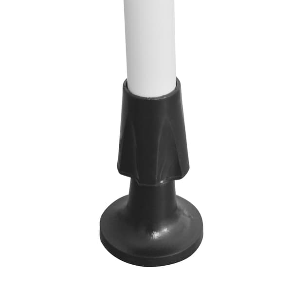 vidaXL Markis manuellt infällbar 100 cm gula och blå ränder multifärg