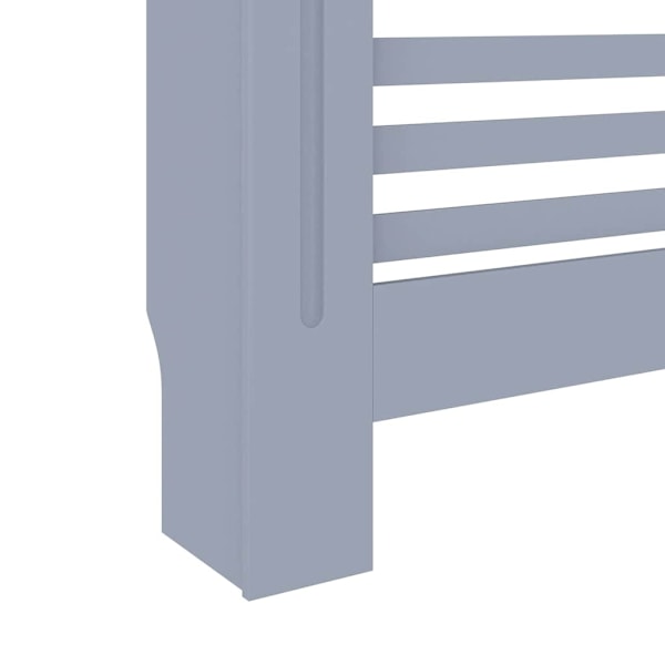 vidaXL Elementskydd antracit 152x19x81,5 cm MDF Antracit