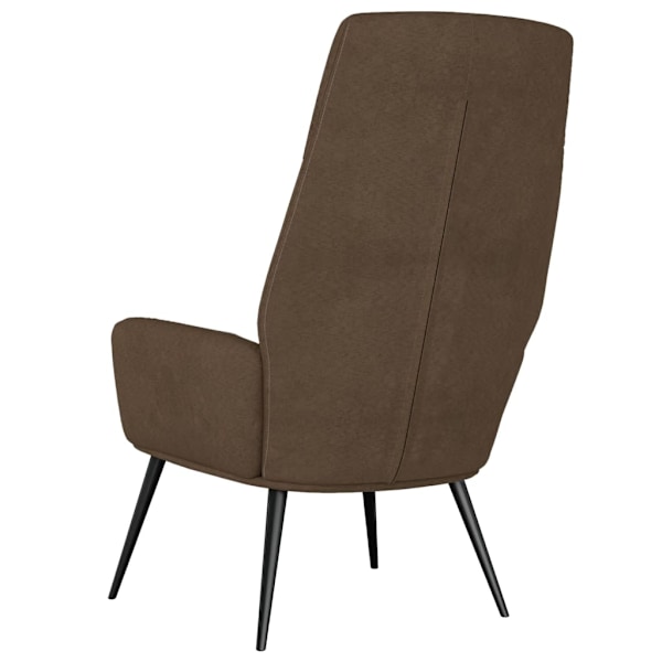 vidaXL Vilstol brun konstmocka Brun