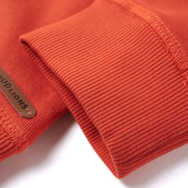 vidaXL Tröja för barn orange 128 Orange