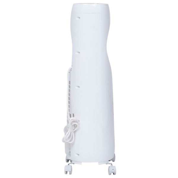 vidaXL 2-i-1 portabel luftkylare 80 W Vit