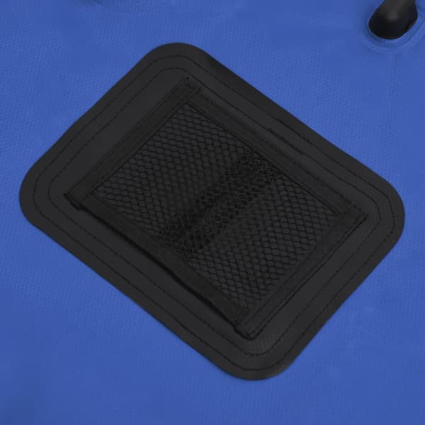 vidaXL Campingduschpåse blå 20 L PVC