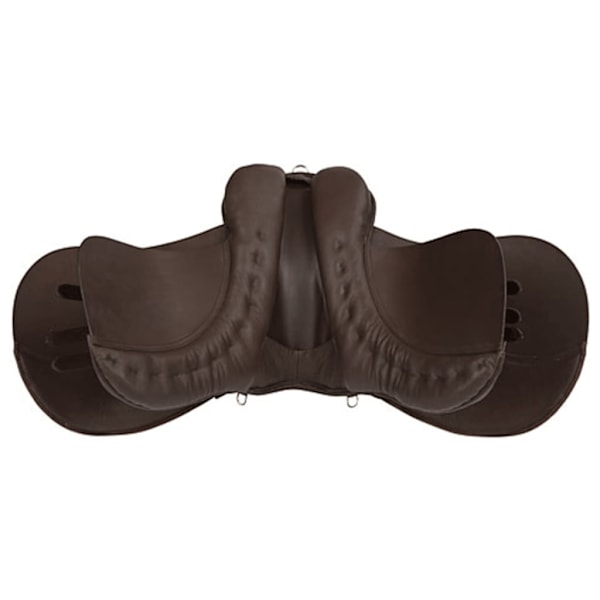 Kerbl Haflinger sadel brun läder 32198 Brun