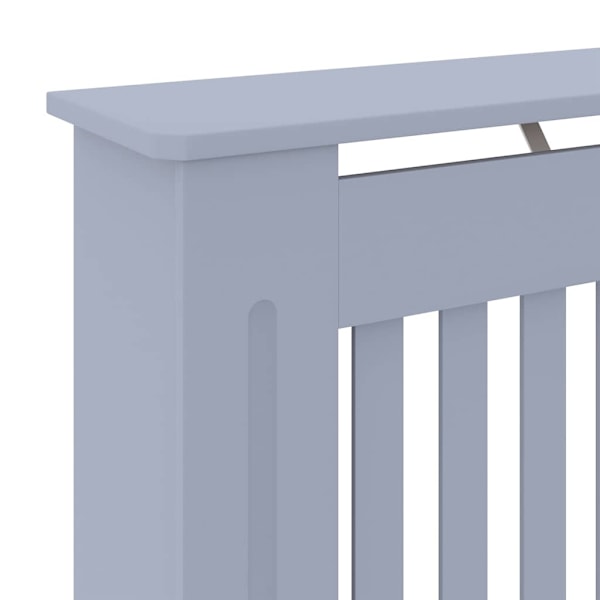 vidaXL Elementskydd MDF grå 78 cm grå