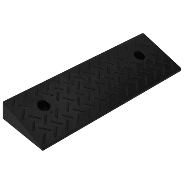 vidaXL Trottoarramper 2 st 50x17,5x5 cm gummi