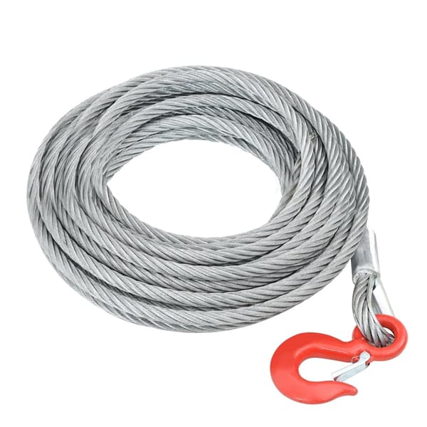 vidaXL Vajervinsch 3200 kg Silver