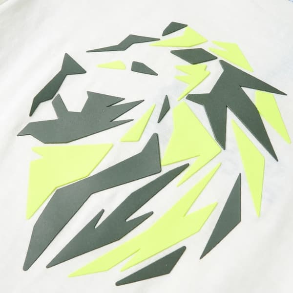 vidaXL T-shirt för barn ecru 116 Vit