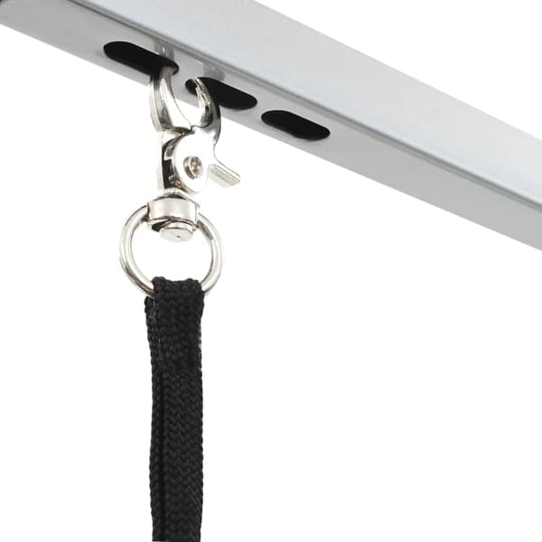 vidaXL Trimbord Hydrauliskt justerbart för hund, katt "Gr\u00e5"