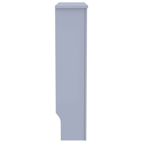 vidaXL Elementskydd MDF grå 78 cm grå
