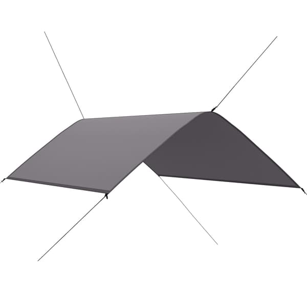 vidaXL Tarp 3x2 m grå grå
