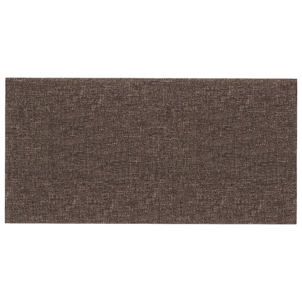 vidaXL Väggpaneler 12 st taupe 30x15 cm tyg 0,54 m² Taupe