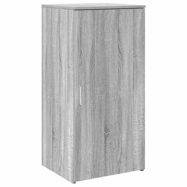 vidaXL Receptionsdisk grå sonoma 200x50x103,5 cm konstruerat trä Grå