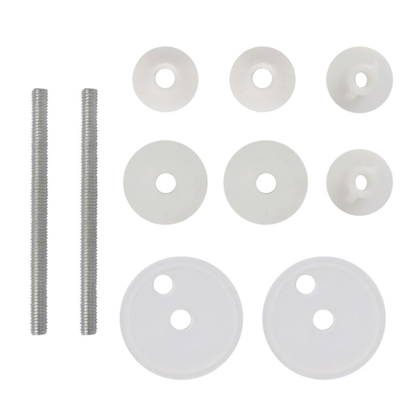 vidaXL Toalettsitsar med lock 2 st MDF vatten multifärg