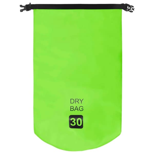 vidaXL Vattentät packpåse grön 30 L PVC