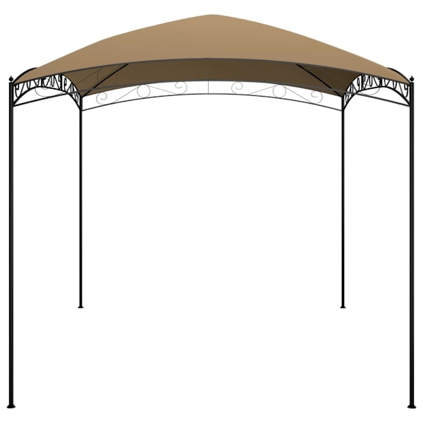 vidaXL Paviljong 3x4x2,65 m taupe 180 g/m² Taupe