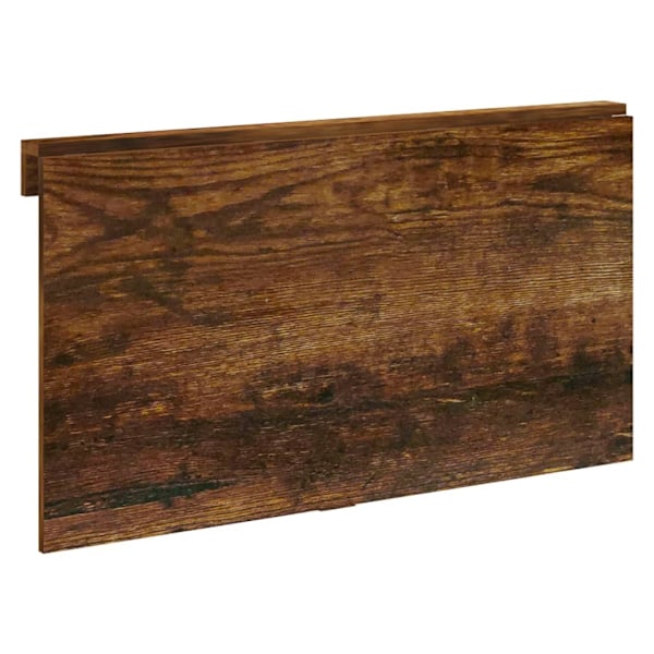 vidaXL Väggbord rökfärgad ek 100x60x56 cm konstruerat trä Brun