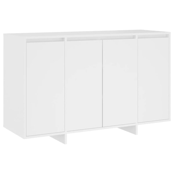 vidaXL Skänk vit 120x41x75 cm konstruerat trä Vit