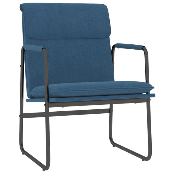 vidaXL Loungestol blå 55x64x80 cm tyg Blå