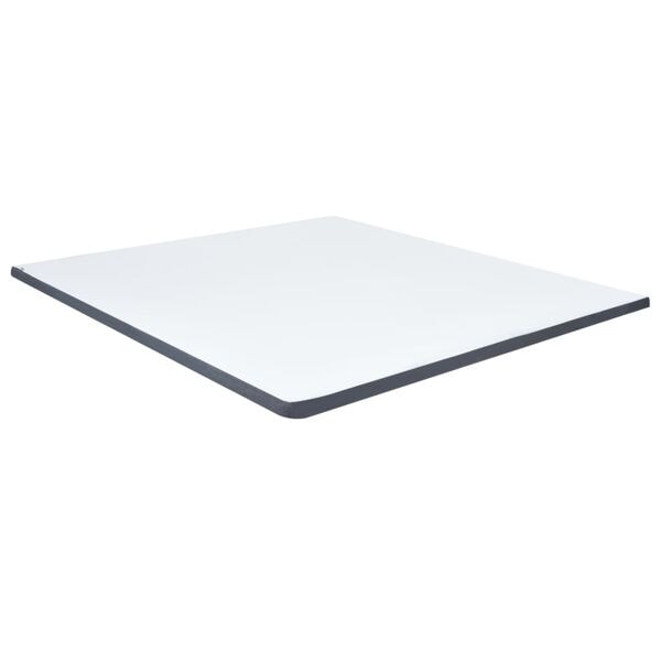 vidaXL Bäddmadrass för resårsäng 200x180x5 cm Vit