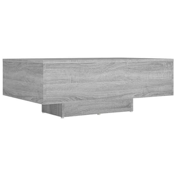 vidaXL Soffbord grå sonoma 85x55x31 cm konstruerat trä Grå