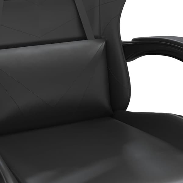 vidaXL Gamingstol svart konstläder art