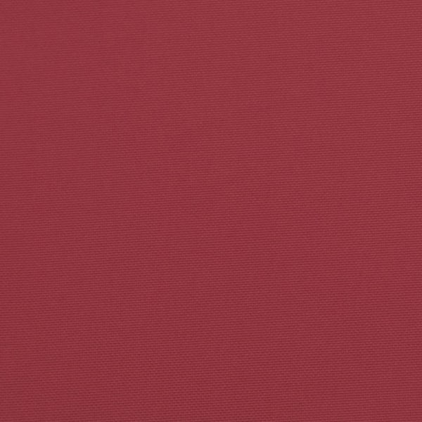 vidaXL Stolsdynor 4 st vinröd 40x40x4 cm oxfordtyg Röd