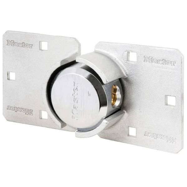 Master Lock Hänglås & hasp set stål silver 736EURD Silver
