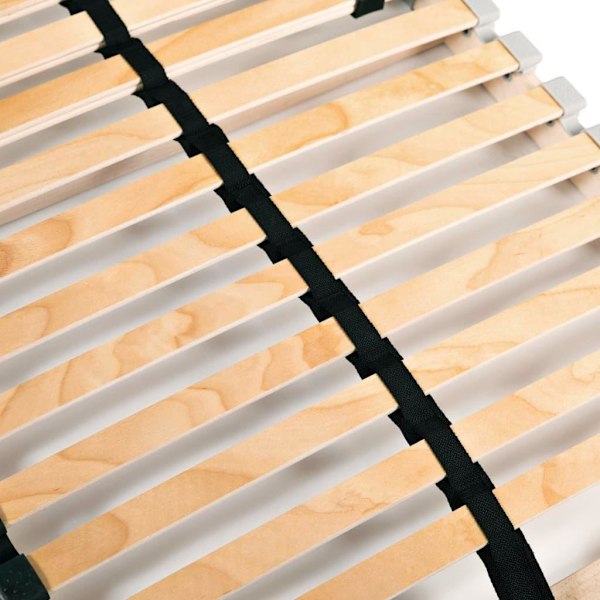 vidaXL Ribbotten med 28 ribbor 2 st 7 zoner 70x200 cm Beige