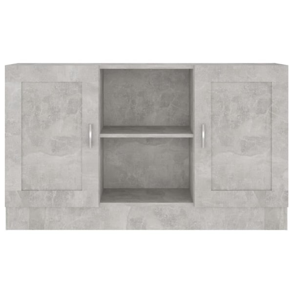 vidaXL Byrå betonggrå 120x30,5x70 cm konstruerat trä grå